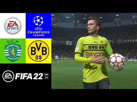[PS5] FIFA 22: Sporting Lissabon vs. Borussia Dortmund l 5.Sp - Champions League l Deutsch [FULL HD]