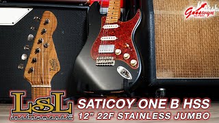 Video thumbnail for LSL Saticoy One B HSS - Black Matte | Sound Demo by Gooswyn Guitars