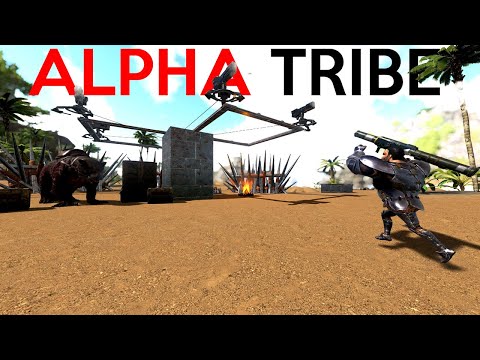 Countering A Raid To Become The NEW ALPHA - ARK