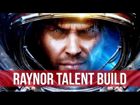 Heroes of the Storm: "Basic Attack" Raynor Talent Build! (4K)