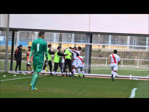 Gol de Juancho (Rayo B 1-1 Atleti B)