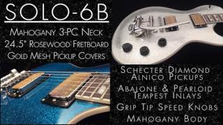 Video thumbnail for SOLO-6B by Schecter Guitar Research