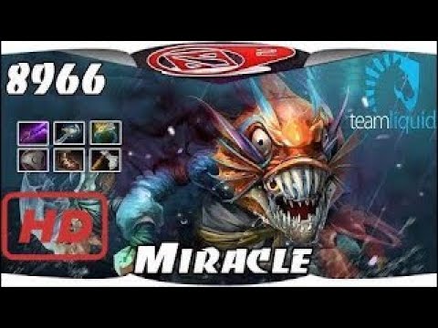 DOTA 2 PRO 2017 | Miracle Slark - 8966 MMR Team Liquid Ranked Match Gameplay - Dota 2
