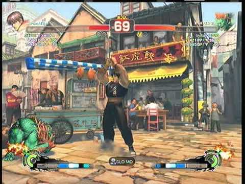 SSFIVAE: Guy (SEIICHI SHIIBA) vs. Blanka (Initial D720) SD