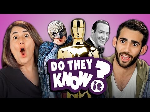成人知道奧斯卡最佳影片獲獎者嗎？(反應：他們知道嗎？) (DO ADULTS KNOW OSCAR BEST PICTURE WINNERS? (REACT: Do They Know It?))