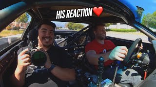 Isaiah’s first ride in the AWD 4 Rotor! ASMR Rotary Driving by Rob Dahm