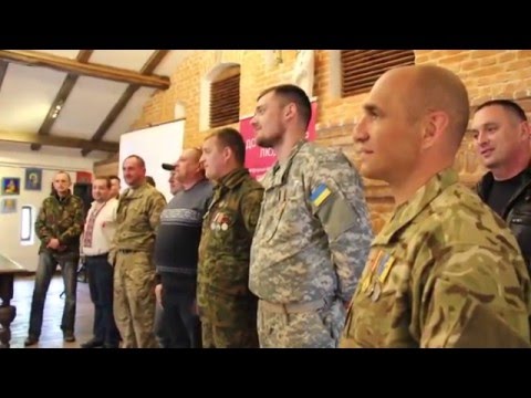 "Я ЗАХИЩАВ СВІЙ СВІТ". Виставка картин бійців АТО в замку "РАДОМИСЛЬ" - YouTube