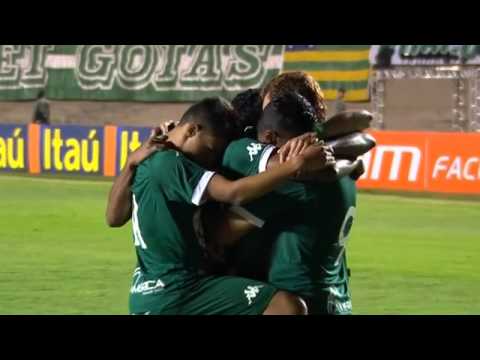 O gol de Bruno Henrique para o Goiás contra o Palmeiras pela 22ª rodada do Brasileirão