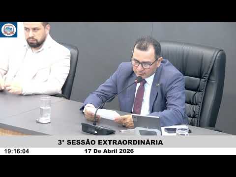 Câmara Municipal De Lagoa Da Confusão  17-04-2026