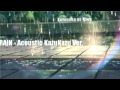 [acoustic] Rain [KazuKazu] 