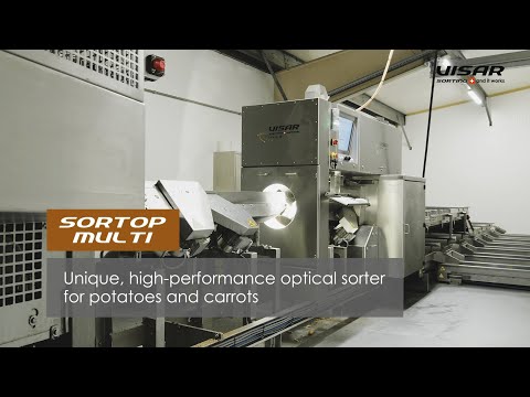 Visar Sorting Sàrl : Sortop Multi - optical high-performance sorter for potatoes and carrots