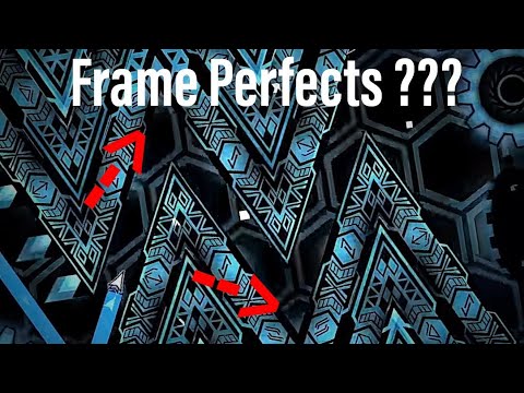 Sonic Wave Infinity with Frame Perfects counter (Geometry Dash)