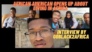 20yr old who left America and moved to Africa shares his experience for past 2yrs