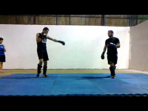 Muay Thai -Guerreiros Thai -Santa Maria- RS Harrison Vs Guibson