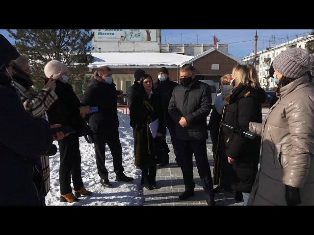 В Мегете реконструируют центральную площадь