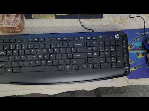 Hewlett Packard (HP) HP Pavilion Klaviatūra and Mouse200 GR (P) video