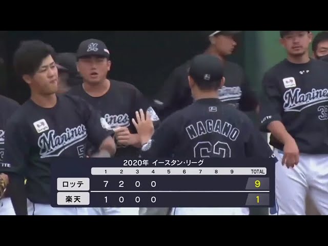 【ファーム】マリーンズ・永野 満塁のピンチを凌ぐ好リリーフ!! 2020/10/3 E-L(ファーム)