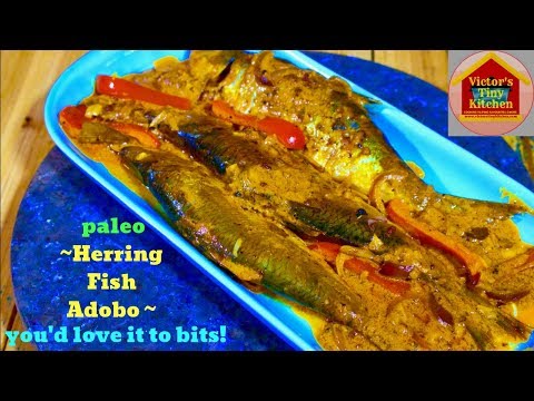 Paleo Herring Fish Adobo