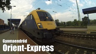 preview picture of video 'Venice Simplon-Orient-Express (Gyoma Vasútállomás)'