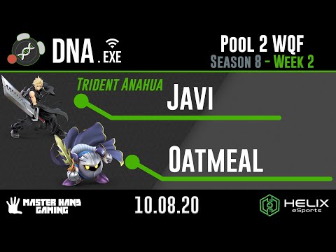 DNA.EXE S8:W2 - Trident Anahua | Javi (Cloud, Wolf) Vs. Oatmeal (Meta Knight) - Pool 2 WQF