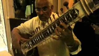 Concert improvisé au sitar