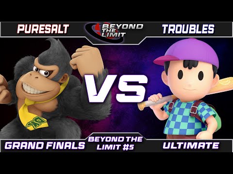 Beyond The Limit #5 Grand Final - PureSalt (Donkey Kong) vs LOV | Troubles (Ness)