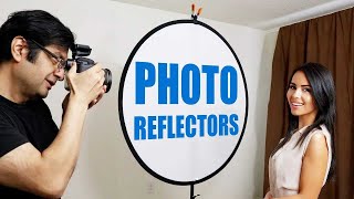 Photography Reflectors - How to use a reflector for portraits