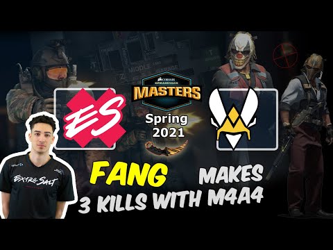 FaNg makes 3 kills with M4A4, Extra Salt vs Vitality, DreamHack Masters Spring 2021