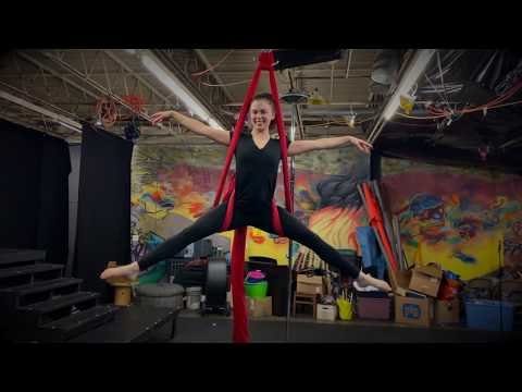 Aerial Silks Basics (Drops, Climbs, Foot Wraps, Inversions)
