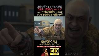 M&Aで荒稼ぎするヤクザ。シノギを3倍にする峯【龍が如く極3】4K画質 桐生一馬 峯義孝 神田強 浜崎豪 龍が如く3外伝