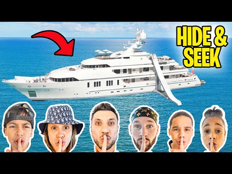 HIDE & SEEK on a 30 Million Dollar YACHT! 😱 | The Royalty Family