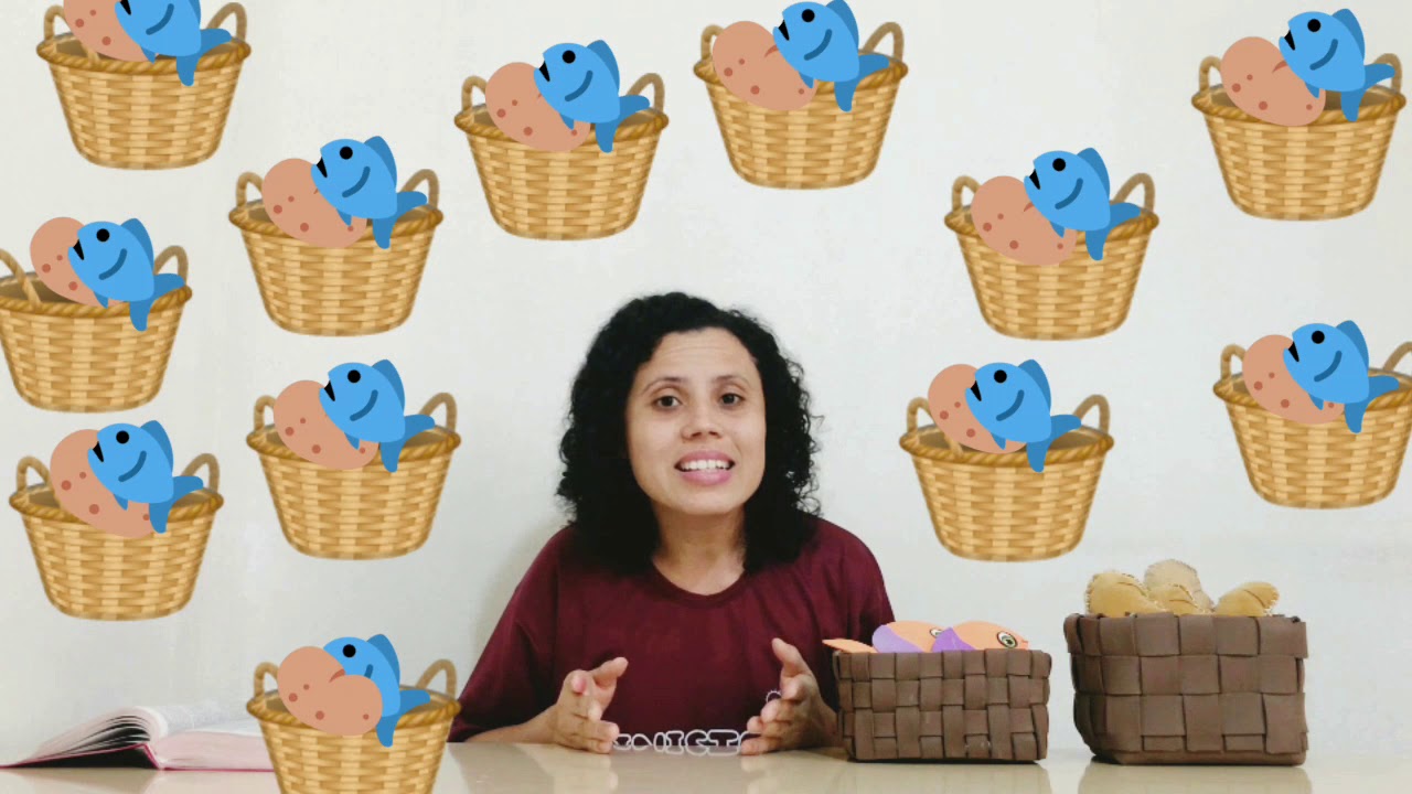 Cinco pães e dois peixinhos - História bíblica contada pela tia Bia - IBC KIDS