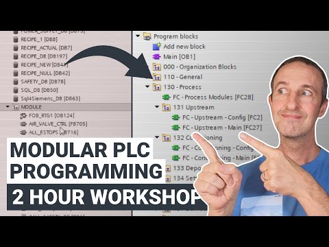 TIA Portal Made Easy: Build Modular PLC Applications (2 Hour Workshop)