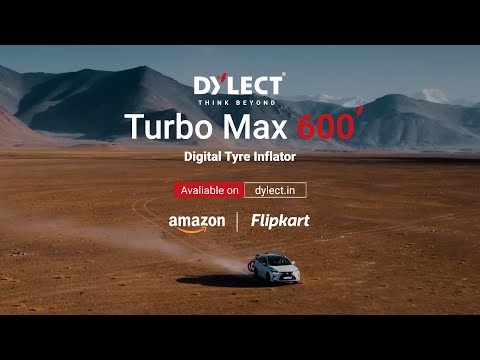 DYLECT - Turbo Powerbank 600 | Multiple Uses of Tyre Inflator | Think Beyond