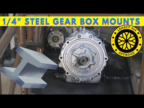 Heavy Duty Steel Mounted Gear Boxes for the Sprint Car Rock Crawler || Legacy 4x4