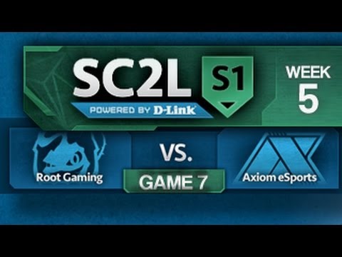 SC2L Week 5 - ROOTGaming vs Axiom G7