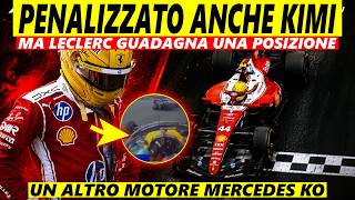 🚨BREAKING QUALI UNGHERIA: HAMILTON E KIMI PENALIZZATI PERDONO 3 POSIZIONI.