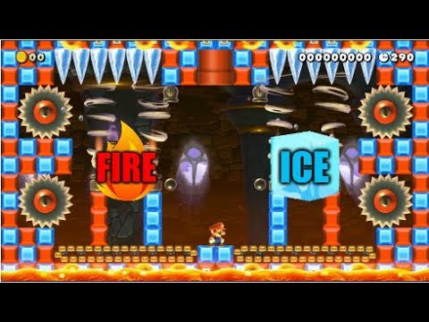 Super Mario Maker 2 Fire And Ice Level Challenge! (Playthroughs And Speedruns)