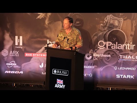 General Sir Roly Walker's Opening Address at RUSI Land Warfare Conference 2025