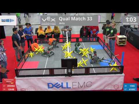 2017 VRC Arts Q33 - 35598A 1264B vs 136S 6109C - 25 to 33