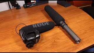 Rode VideoMic Pro vs Audio Technica AT897