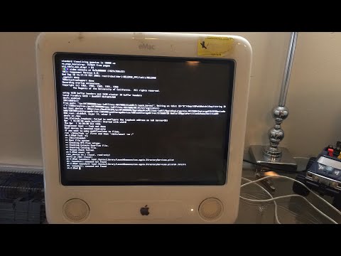 Apple eMac cleanup and recovery