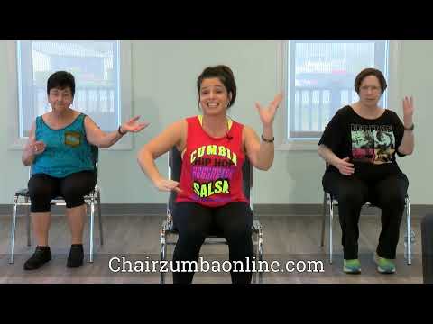 Zumba Gold Fitness with Michelle Thimas Chair Zumba