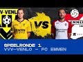 EDIVISIE - Poule A - VVV-Venlo - FC Emmen