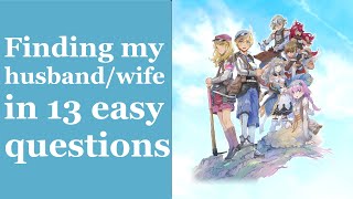 Taking the Rune Factory 5 Perfect Matchmaker Quiz