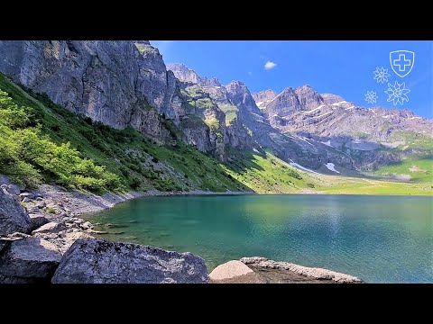 Kid-friendly hike to Oberblegisee, starting in Gumen and ending in Braunwald (2023/06/18)