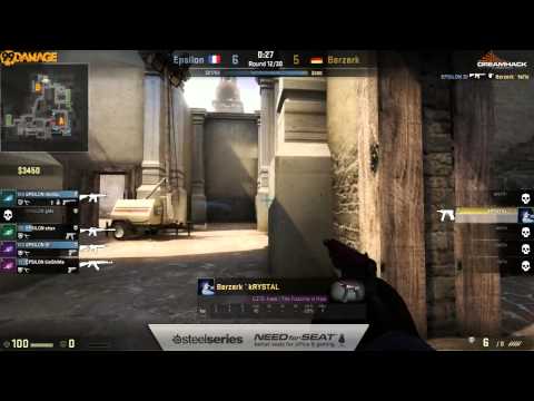 Berzerk vs. Epsilon eSports | Cons- Finale, DreamHack Summer 2014 | de_inferno