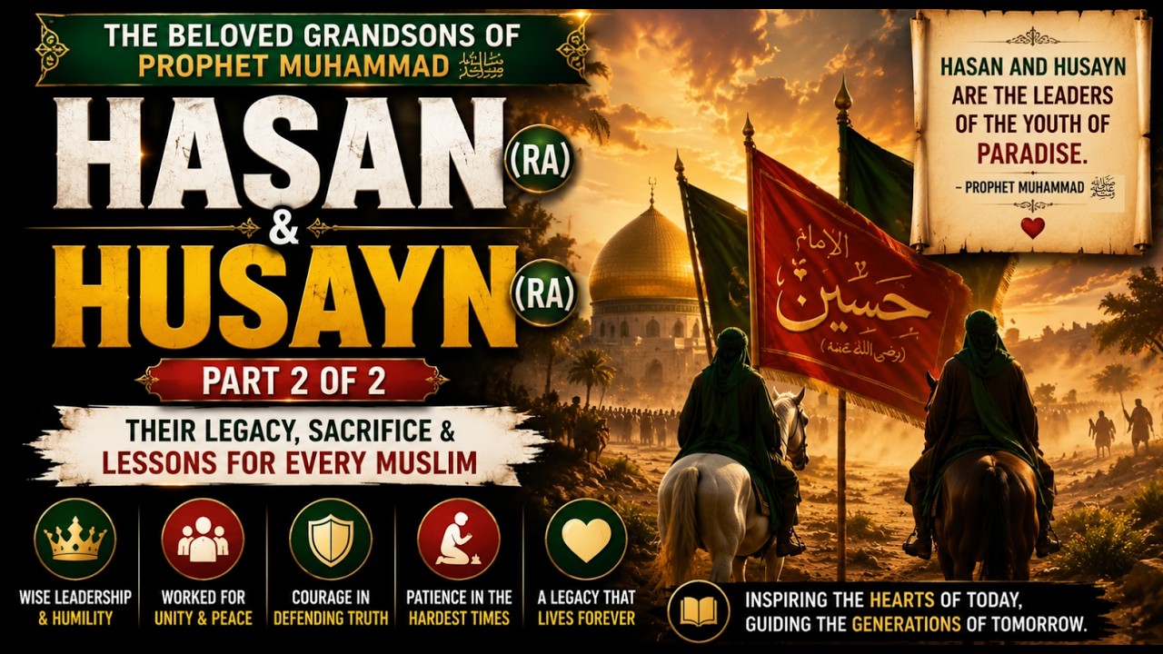 Hassan & Hussain RA - Sacrifices For Islam