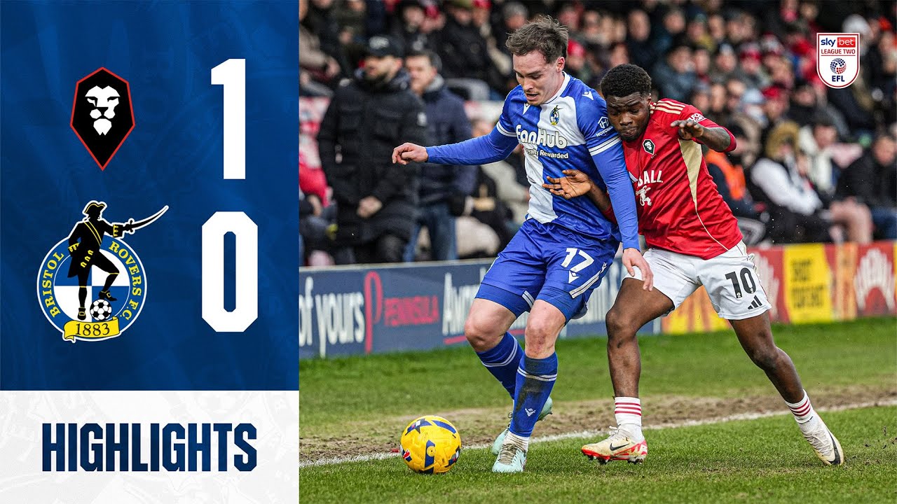 Salford City vs Bristol Rovers Highlights