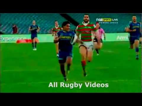 Adam Reynolds Try Saving Tackle on Chris Sandow - Rugby League